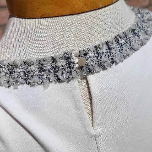 J Crew lace striped top - Picture 5 of 7